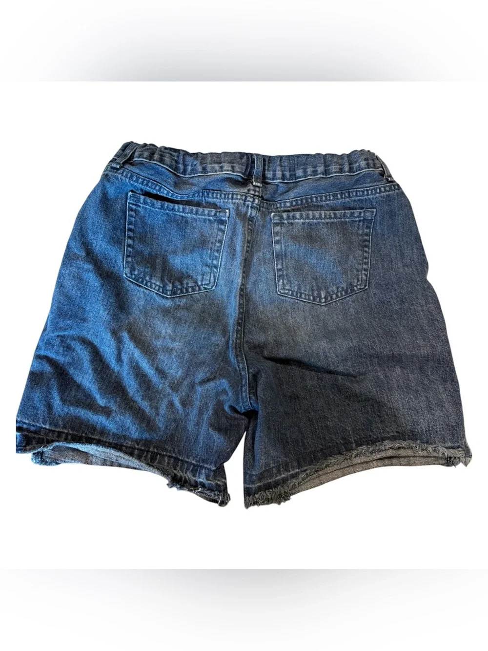 The Children’s Place Midi Mi-Long Distressed Denim Shorts Girls 16 Plus